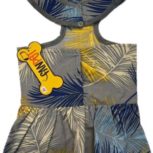 فن پت لباس هاوایی دخترانه طوسی سورمه ای(M.L.XL)